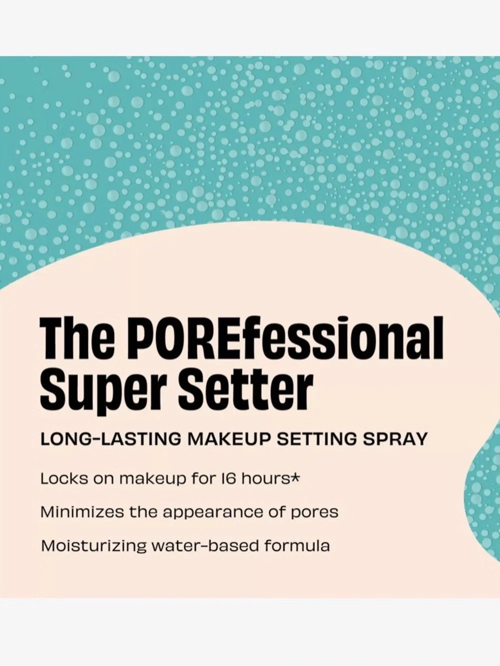 Benefit the POREfessional Super Setter Makeup Spray - 15 mL